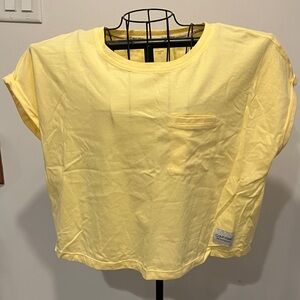 Calvin Klein Soft Yellow Tee